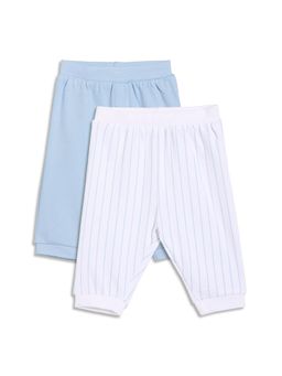 MINI KLUB - Multi-Color Cotton Joggers (Pack of 2)