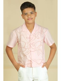 LH - Floral spread shirt