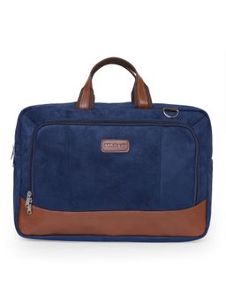 MBOSS - Faux Leather 15.6 Inch Laptop Messenger Bag