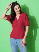 Red color option, Sold out, Currently selected