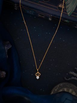 Shaya by CaratLane - 925 Silver Shaya by CaratLane Cancer Gold Plated Pearl Necklace