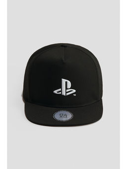H&M - Boys Black Print-Motif Cap