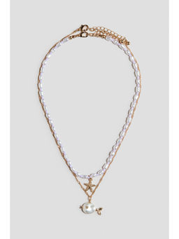 H&M - Girls Gold 2-Pack Necklaces