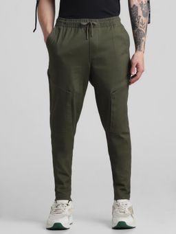 Jack & Jones - Green Slim Fit 6 Pocket Trousers