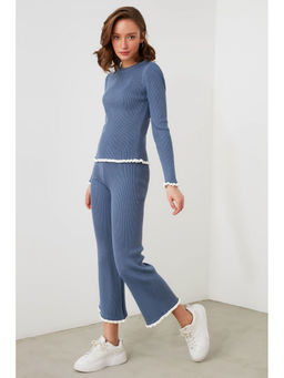 Trendyol - Blue Ribbed Lounge