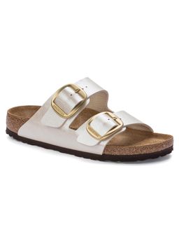 Birkenstock - Arizona Big Buckle White Narrow Width Women Two-strap Sandals