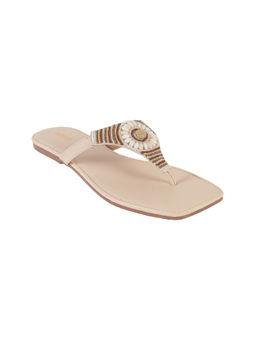 Mochi - Beige Casual Flats