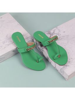 Mochi - Green Casual Sandals