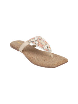Mochi - Beige Casual Flats
