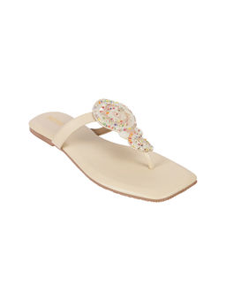 Metro - Beige Casual Flats