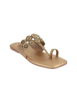 Mochi - Gold Wedding Flats