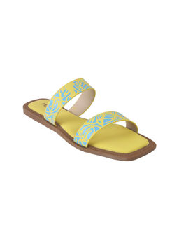 Metro - Yellow Casual Flats