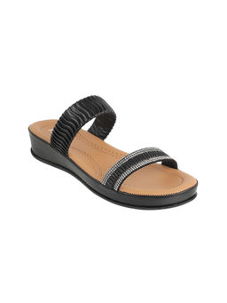 Metro - Black Casual Sandals