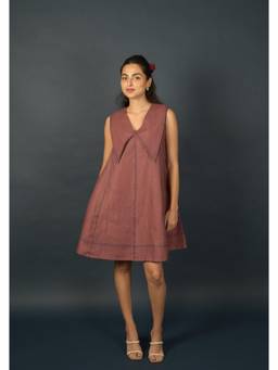 B Label - Burgundy Classic Poppy Sailor Dress