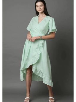 B Label - Mint Whirl Wrap Dress