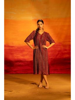 Banana Labs - Illume Eclipse Maroon Dress