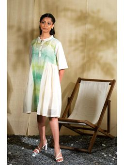 Banana Labs - Marina Limola Collar Dress With Slip