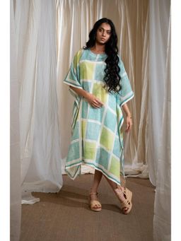 Banana Labs - Marina Block Kaftan With Slip