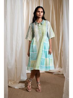 Banana Labs - Marina Block Collared Dress