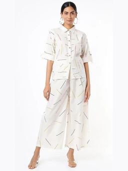 Banana Labs - White Sprinkles Co-Ord Set