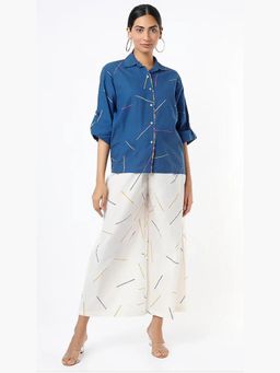 Banana Labs - Indigo and White Sprinkles Co-Ord Set