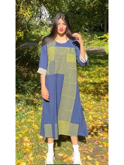 Banana Labs - Twister Navy Dress