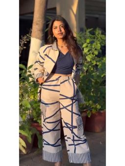 Banana Labs - Slant Handloom Co-Ord Set