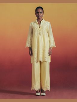 TRISARA - Butter Lace Co-Ord Set with Pant