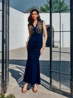 House of Fett - Blue Palais Gown