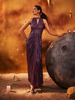 House of Fett - Futura Luna Sequin Gown