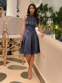 House of Fett - Dawn Pleated Short Party Dress