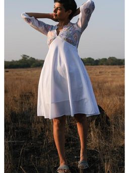 Okhai - Maria' Hand Embroidered Dress