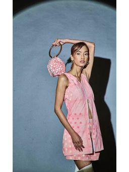 Banana Labs - Loop Pivot - Barbie Pink Reverse Zip Dress