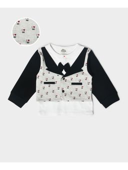 Mi Arcus - Frostyz Jacquard Knitted T-Shirt