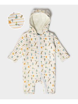 Mi Arcus - Frosty'z Knitted Interlock Jumpsuit - Cream