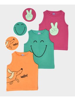 Mi Arcus - Baby Boy Smile T-Shirt (Pack of 3)