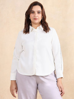 RAREISM - Aivva Primary White Regular Shirt