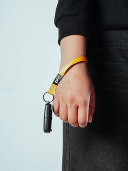 DailyObjects - Yellow Trailer 2.0 Keyring