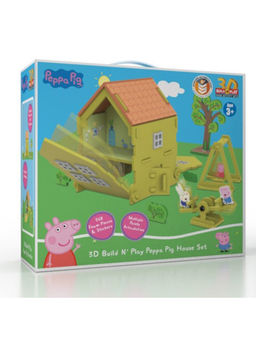Li'l Wizards - 3D Build N Play - Peppa Pig House Set