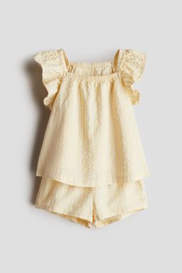 H&M - Girls Yellow 2-Piece Set