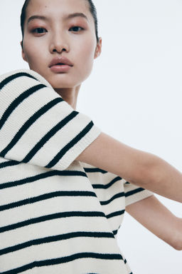 H&M - Women White Short-Sleeved Cardigan