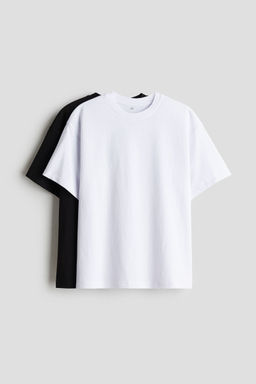 H&M - Girls 2-Pack Oversized T-Shirts