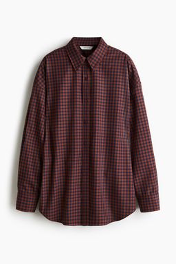 H&M - Women Red Pleated Shirt