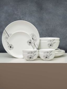 CLAY CRAFT - Fine Ceramic Urmi Eco2 Dinner Set Dinner Plates, Dining Set for Dinner