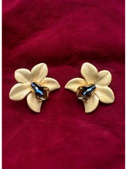 Valliyan - Butter Yellow Orchids Glossy Finish