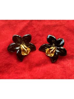 Valliyan - Black Orchids In Glossy Finish