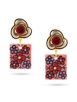 Valliyan - Picasso Square Earrings