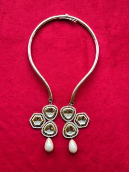 Valliyan - Polki Celestial Collar Necklace