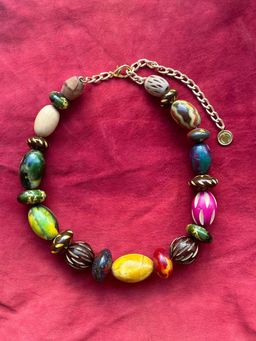 Valliyan - Wooden Beads Necklace
