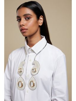 Valliyan - Polki Paisley Reverse Necklace